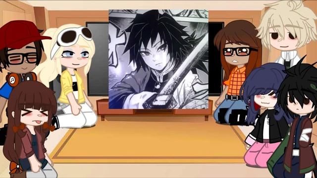 MLB react to Giyuu ||Marinette x Giyuu sibling AU|| (Kny x Mlb) смотреть онлайн