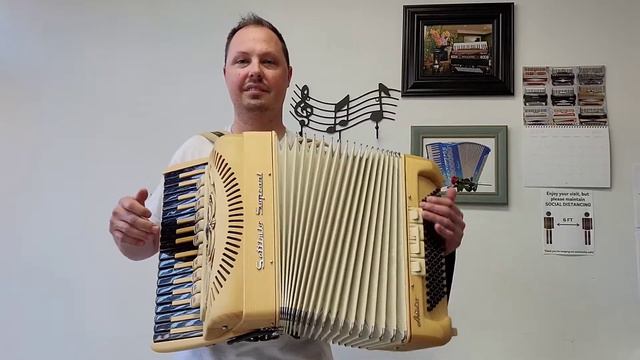 (SOLD!) - Settimio Soprani Artist IV - natural wood - Video #2 (Carnegie Accordion Company) смотреть онлайн