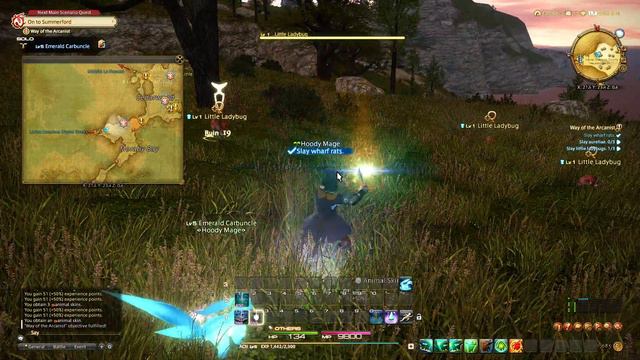 Let's Play Final Fantasy XIV #20 - Sub Quest - Way of the Arcanist смотреть онлайн