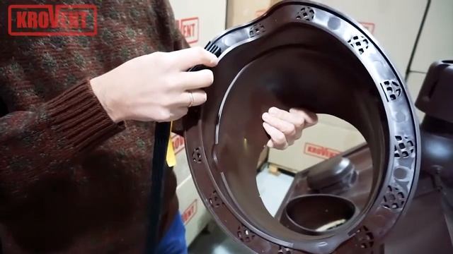 Монтаж вентиляционной трубы Krovent Pipe-VT 125is в кровлю из металлочерепицы смотреть онлайн