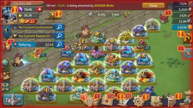 Lords Mobile - Соло-грифон ловушка на запале! Прилетел за килами. Драйдеры все запороли смотреть онлайн