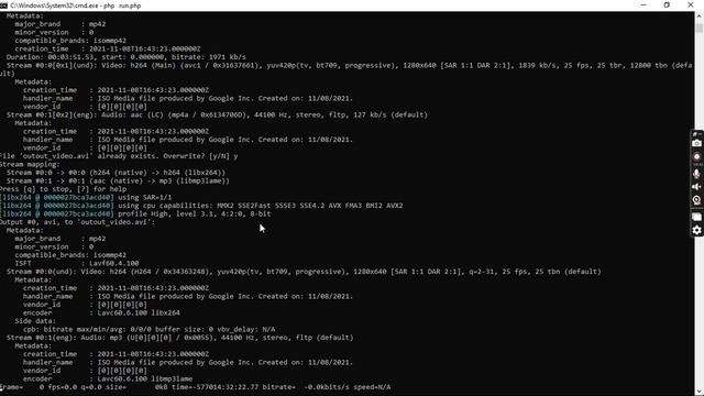 how to extract audio from video in php - ffmpeg tutorial 100% Easy смотреть онлайн