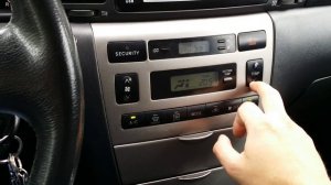 Непонятная работа Климата Toyota Corolla E120