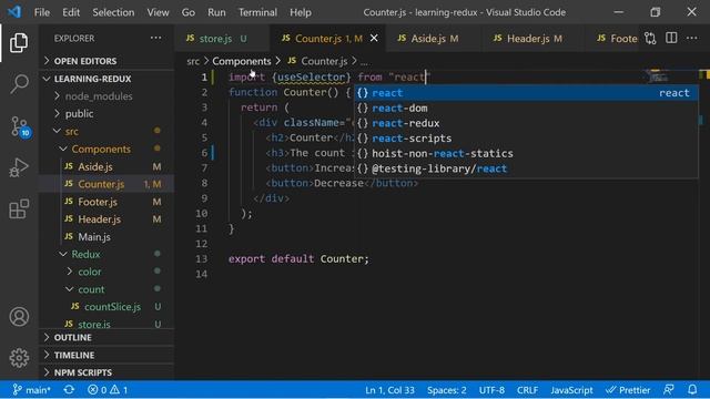 React Redux in malayalam #13 - Managing count state with redux-toolkit смотреть онлайн