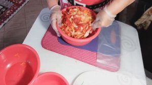 Заготовка овощей на зиму. Овощная смесь  для заморозки.