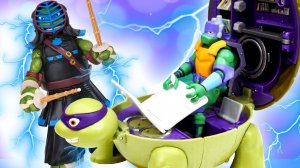 Игрушки Черепашки Ниндзя – Робот Леонардо и поиски Сплинтера! Сборник видео игры битвы для мальчиков