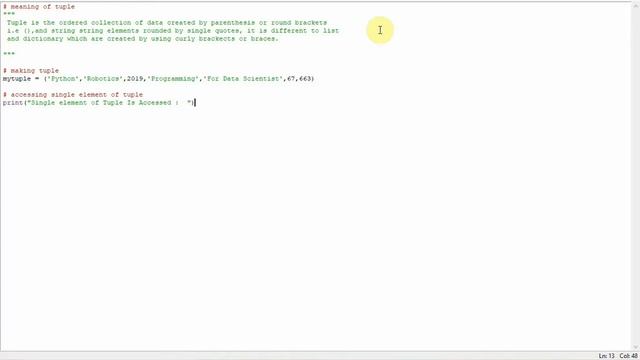 Python Tutorial : How do you use tuples in Python смотреть онлайн