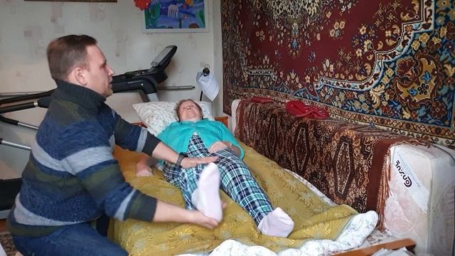 Упражнения для восстановления движений ноги после инсульта. смотреть онлайн