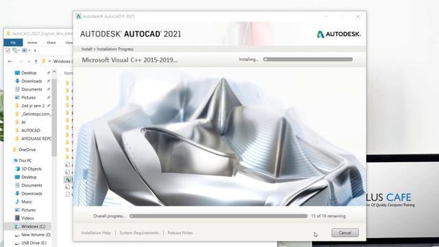 Installation of AutoDesk AutoCAD смотреть онлайн