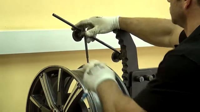 Правка и раскатка литых дисков смотреть онлайн