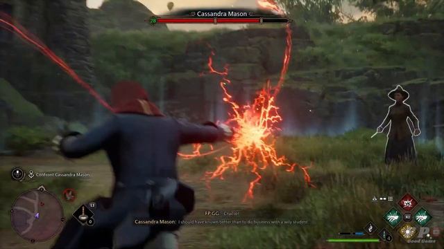 How To Beat Cassandra Mason Hogwarts Legacy Boss Fight смотреть онлайн