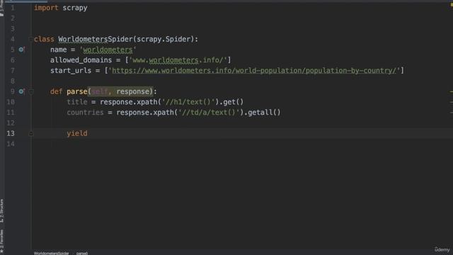 8. Introduction to Scrapy 9. Building a Spider смотреть онлайн