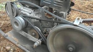 Мотоблок Каскад, переделка натяжения ремней