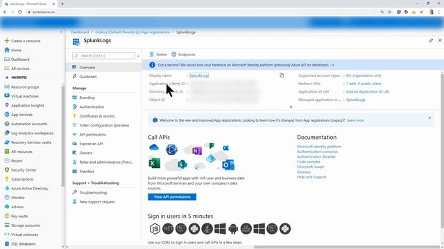 Use Splunk to Collect Logs from Office 365 and Azure AD смотреть онлайн