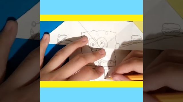 Как сделать оригами со Спанч Бобом/ Губка Боб выполняет дэб/ Планета DIY\ смотреть онлайн