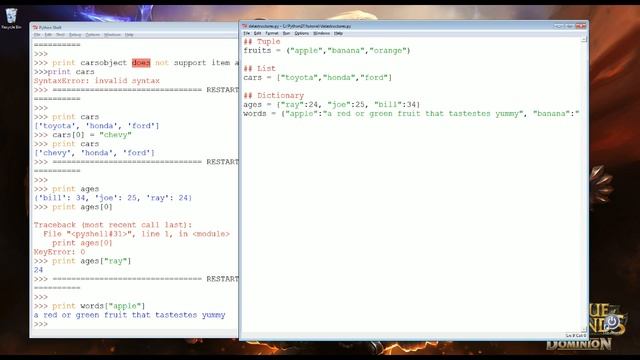 Python Beginner Series Pt. 3 - Lists and For loops смотреть онлайн