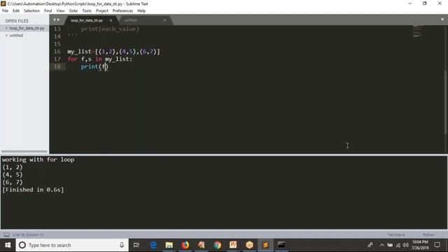 52.Complete Python Basics for Automation -For loop to work with strings, list, tuple and dict смотреть онлайн