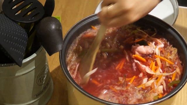 Полезный борщ. Мой необычный вариант приготовления вкусного и диетического борща. смотреть онлайн