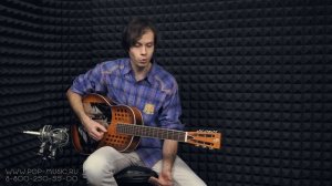 Звукоизвлечение При Игре Слайдом ( Играем на слайд гитаре)