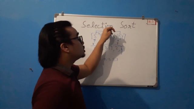 Selection Sort algorithm theory working and python program смотреть онлайн