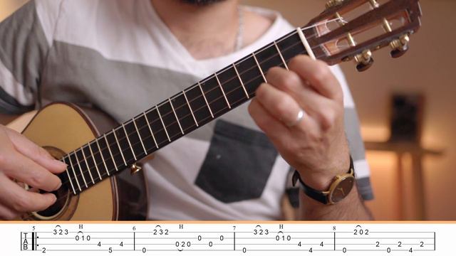 Yann Tiersen - Comptine d'un autre été - L’après midi (from Amélie) | Ukulele Fingerstyle Tab смотреть онлайн