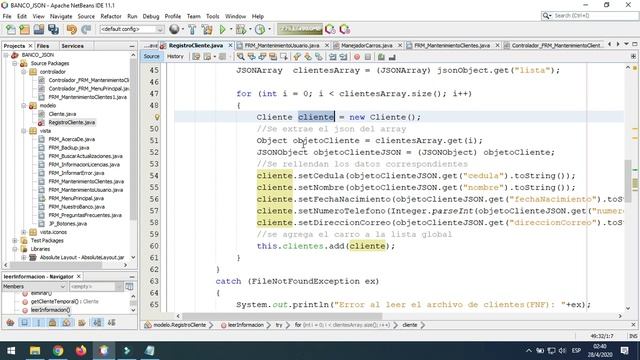 Cómo trabajar con Archivos JSON en Java смотреть онлайн