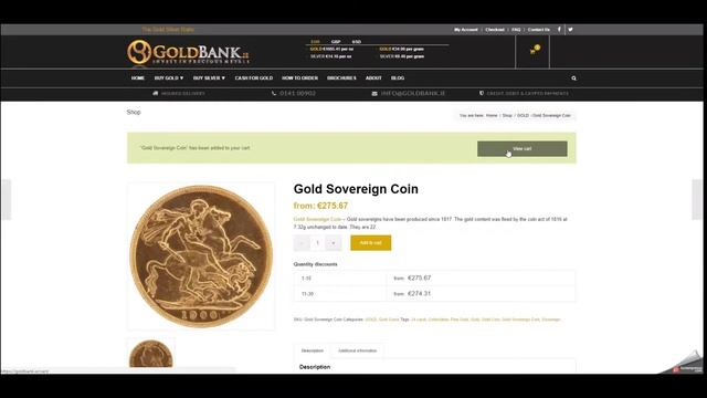 Website Design   Gold Bank
