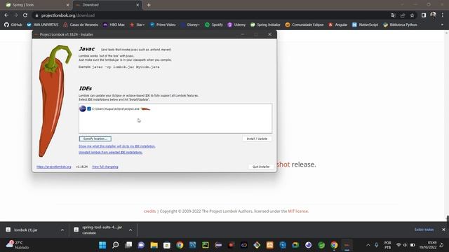 Instalando STS e Lombok - Importando Projeto Maven Existente смотреть онлайн