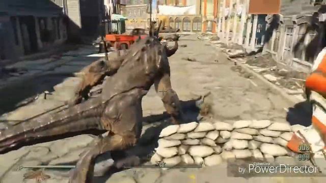 Fallout 4 Deathclaw Gameplay | Mod Review смотреть онлайн