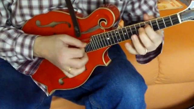 Crosspicking Blues für Mandoline смотреть онлайн