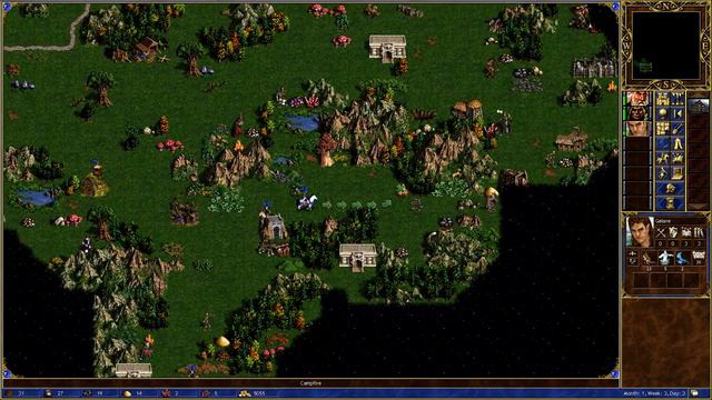 Heroes of might and magic 3 - Horn of the Abyss - Hot Seat 8 players - All vs All - p3 смотреть онлайн