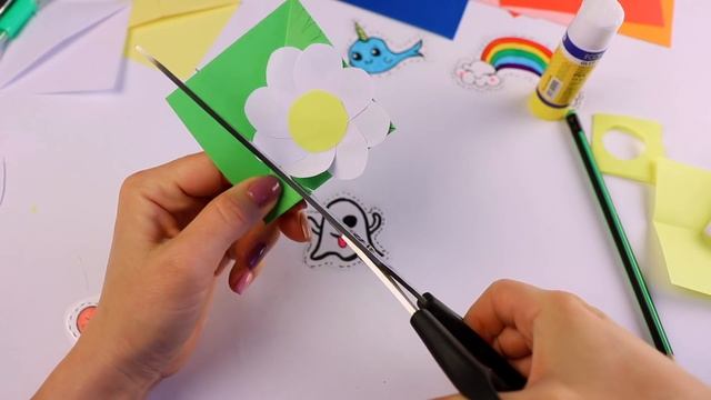 4 DIY Весенние закладки для книг Оригами из бумаги смотреть онлайн