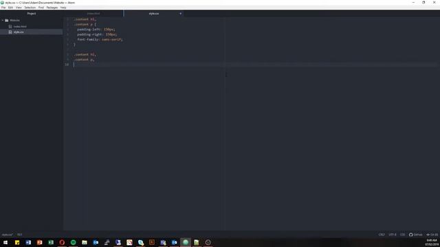 Simple Sticky Navigation and Footer | HTML and CSS смотреть онлайн