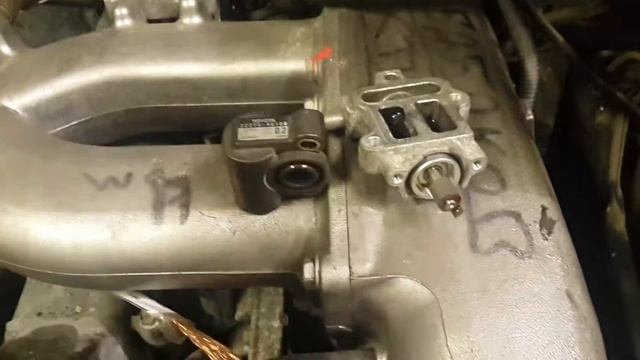 Свап японских ДВС: 1JZGE VVTI.Смазка регулятора ХХ