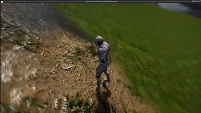 Unreal Engine 4. Возможности движка. Реалистичное окрашивание ландшафта смотреть онлайн