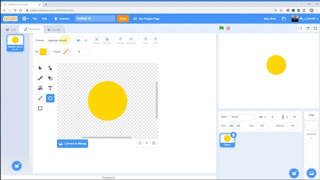 Create Your Own Pacman Game In Scratch - Part 1 смотреть онлайн