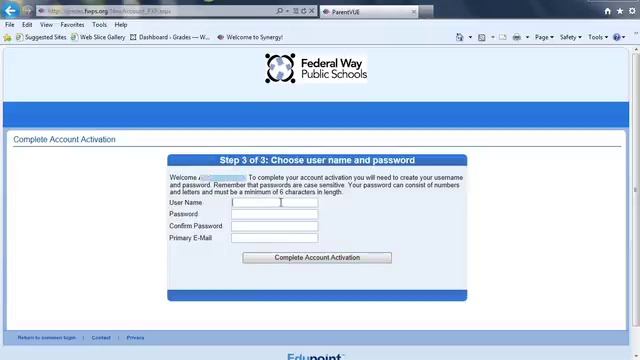 ParentVUE Log-in смотреть онлайн