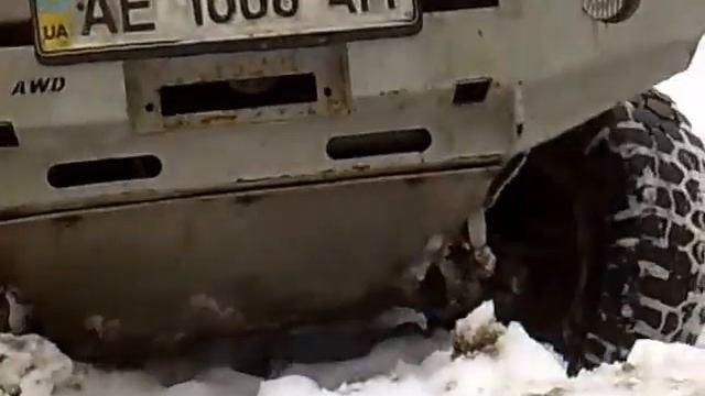 тест драйв МИЦЫКА или борьба с снежной стихией. ДН-ДЗ