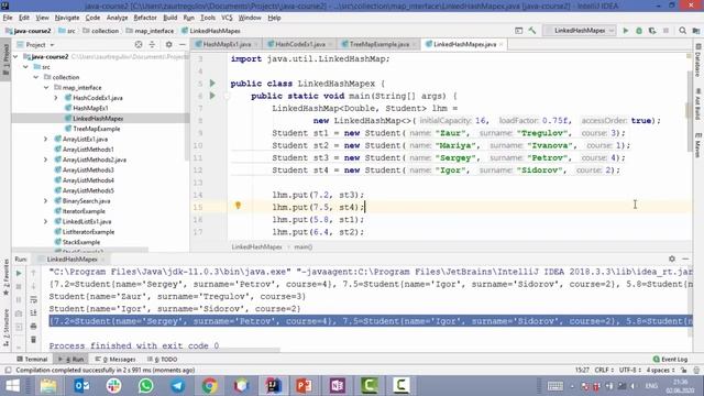 Урок 18 - LinkedHashMap (прокачанная Java) смотреть онлайн