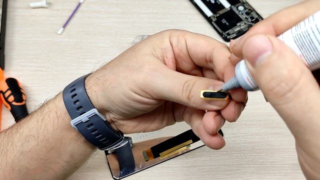 Touchscreen repair, ремонт, переклейка экрана Sharp С10 (S2) смотреть онлайн