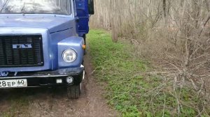 газ 3307, первый выезд, после небольшой капиталки ?