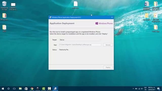 Instalar XAPs en tarjeta SD (Deployer) en Windows 10 Mobile смотреть онлайн