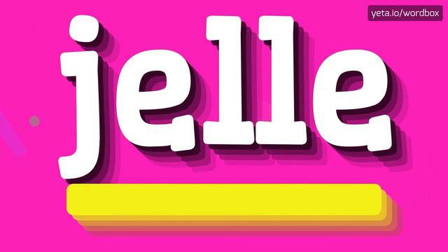 JELLE - HOW TO PRONOUNCE JELLE? смотреть онлайн