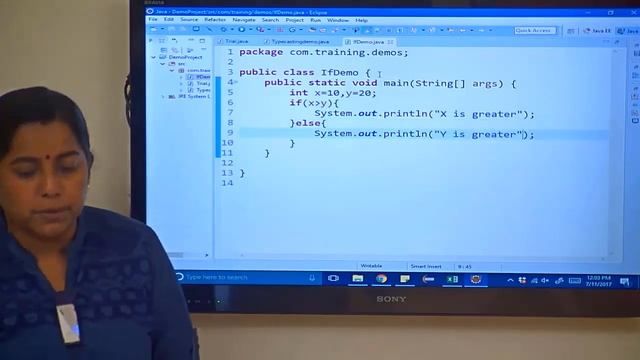 Java tutorial for beginners - Example of If/else смотреть онлайн