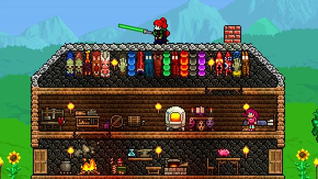 Terraria versão 1.4.4.9.5 atualizado para android смотреть онлайн
