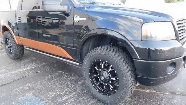 2008 Ford F-150 Harley-Davidson Edition w/ 20x9 Fuel Krank Wheels & 35x12.50 Atturo XT Tires смотреть онлайн
