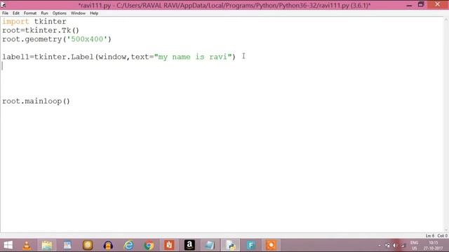 04.Back ground and fore ground in Python gui смотреть онлайн