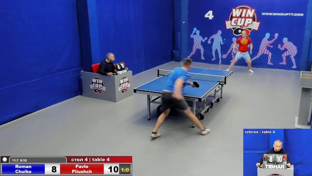 14:30 Чуйко Роман 3-1 Плющ Павел стол 4 ЮГ-3 28.05.22 смотреть онлайн