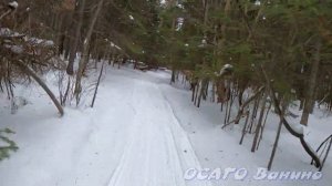 Снегоход Рыбоход-2, декабрь 2022г. обкатка