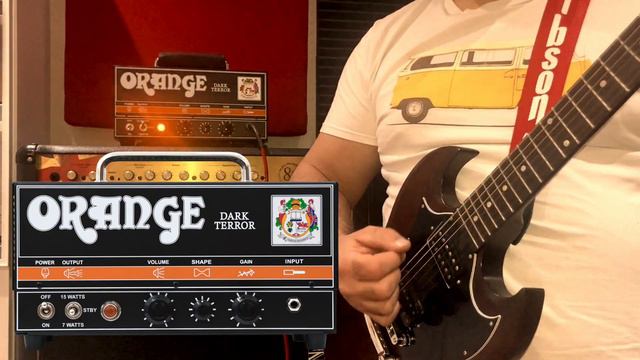 Orange Dark Terror tested with Telecaster, Sg and 7 strings смотреть онлайн